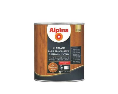 Flatting Alpina linea legno all’acqua – lucido e satinato - Edil System Plus