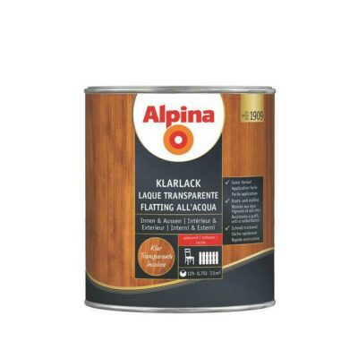 Flatting Alpina linea legno all’acqua – lucido e satinato - Edil System Plus